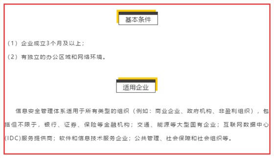 ISO27001認證條件很簡單，這些企業(yè)都適合！放心吧！