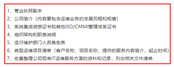 廣州企業(yè)在ITSS認證前期需準備人員表、體系證書等資料！