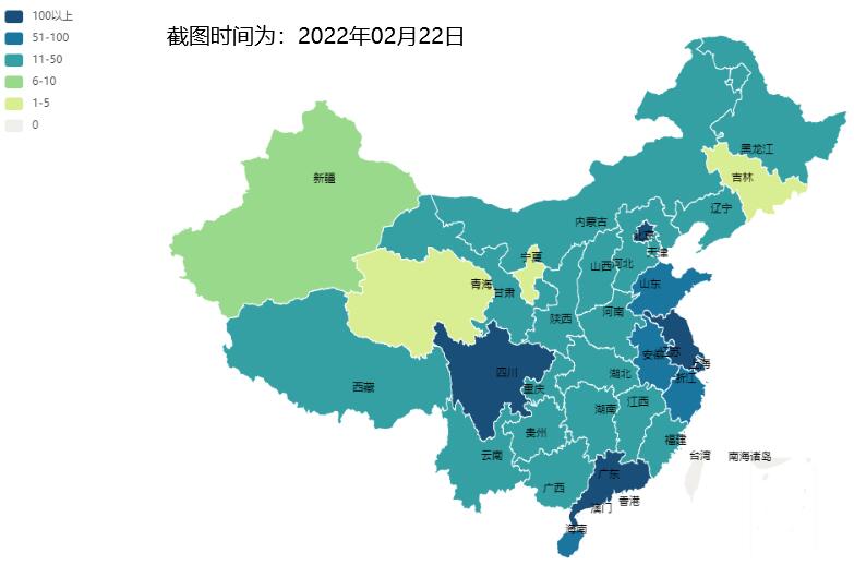 CS證書數(shù)量全國區(qū)域分布情況！